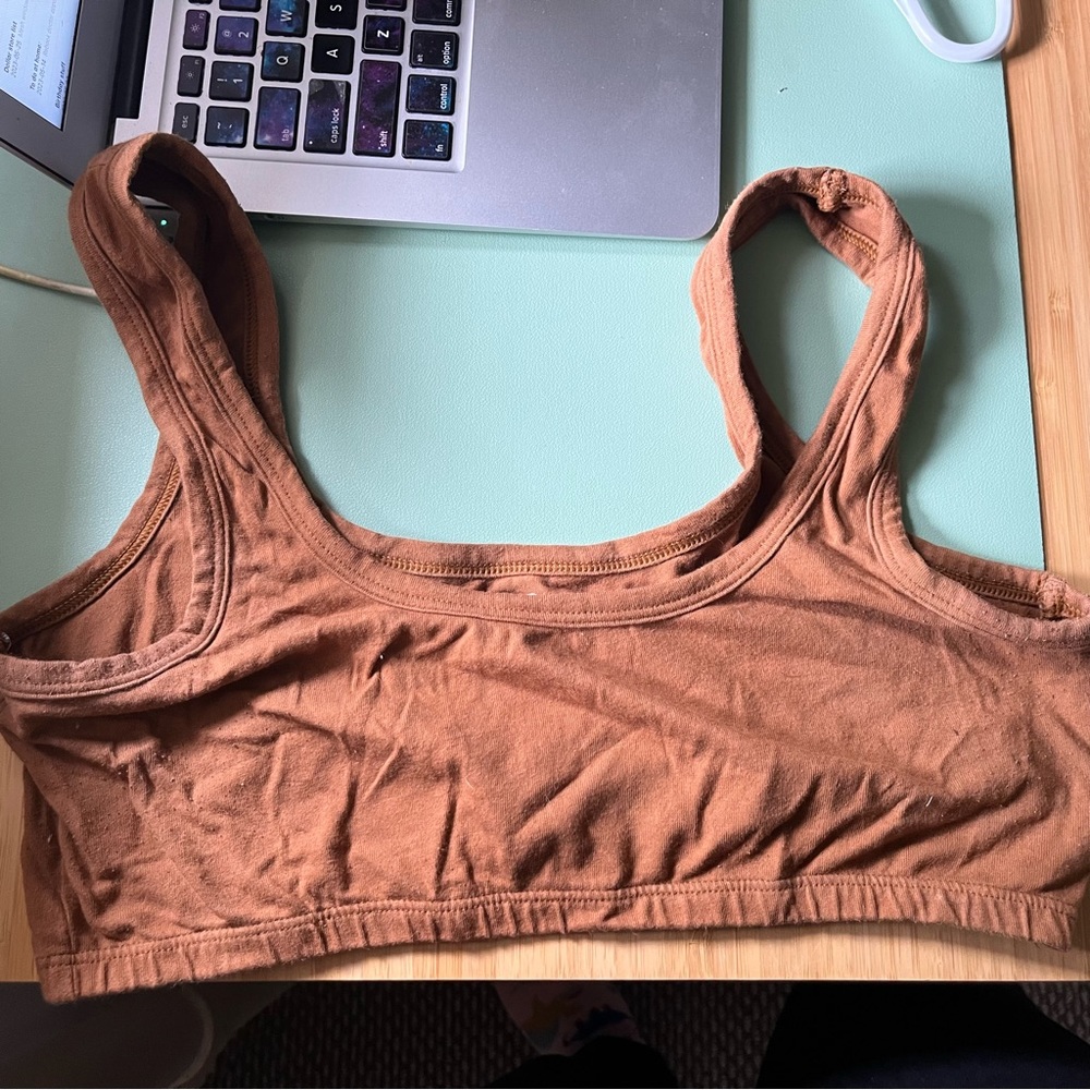 ARQ Wide Strap Bra (Caramel colour)